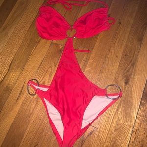 Red Monokini